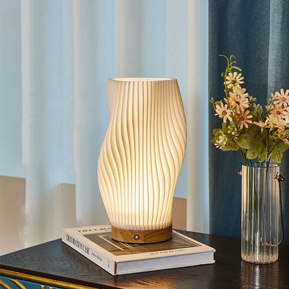 Serene wavecrest lamp