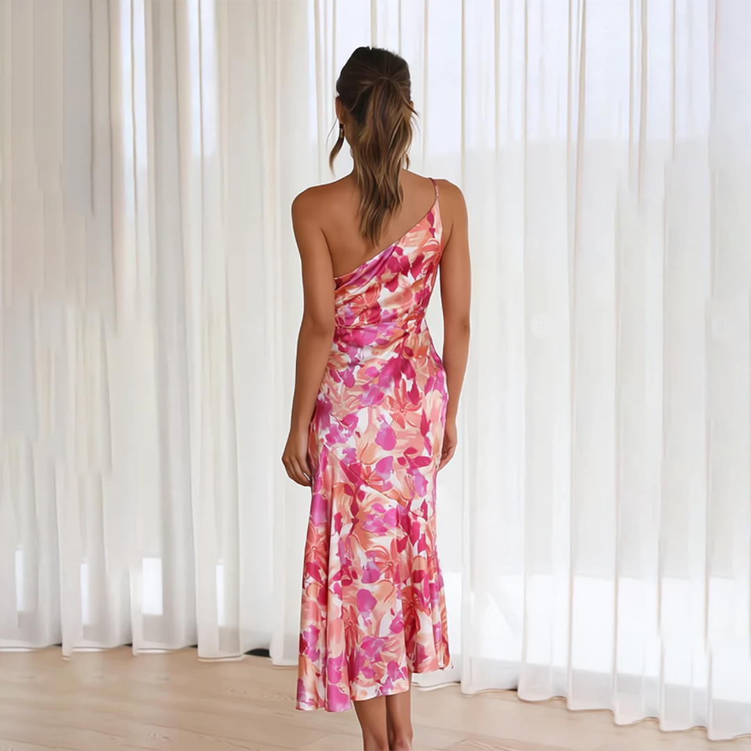Jenny | Stijlvolle zomerse bloemenjurk