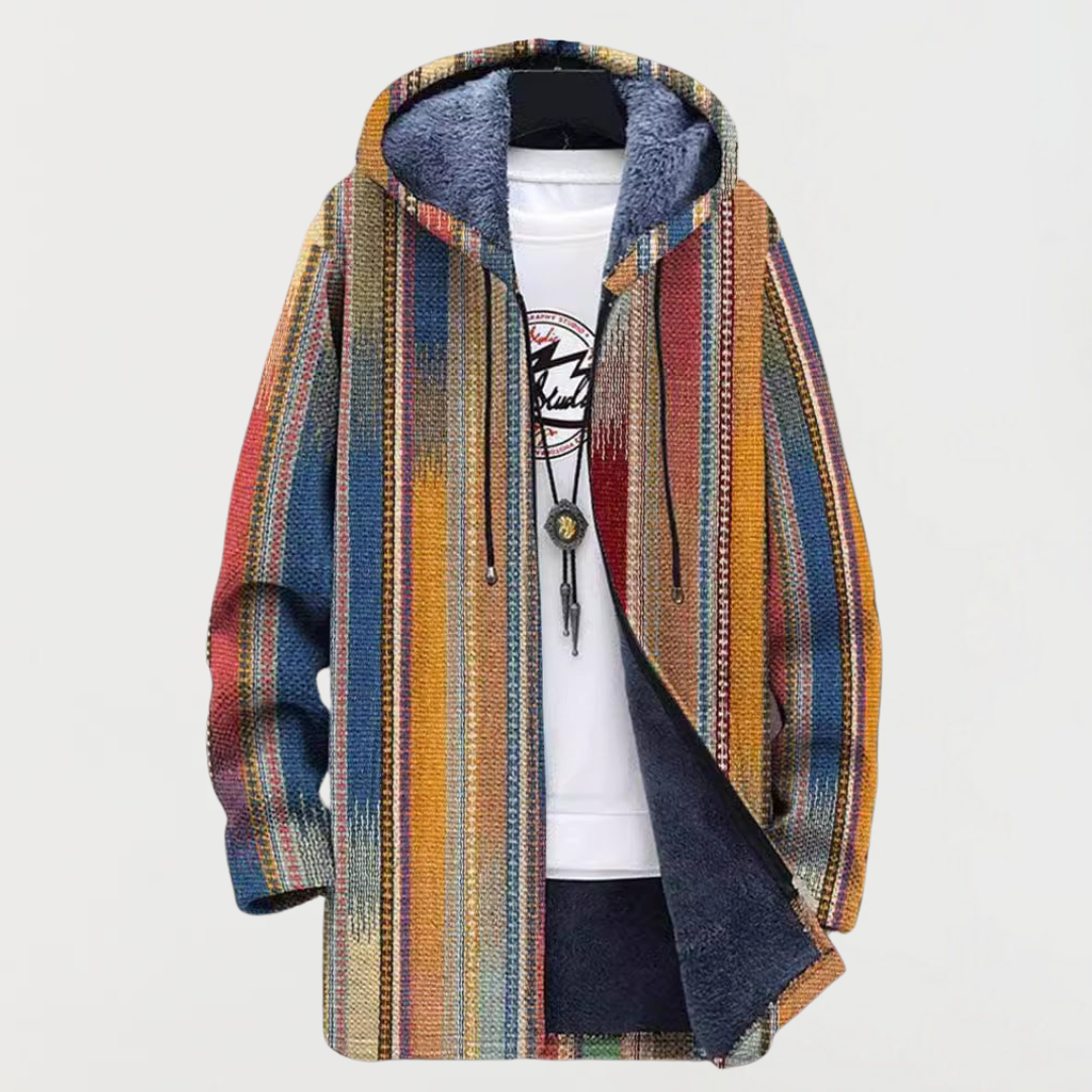 Livia | Gestreept Patroon Hoodie