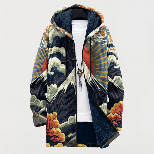 Hiro | Berg Sonnenaufgang Cardigan