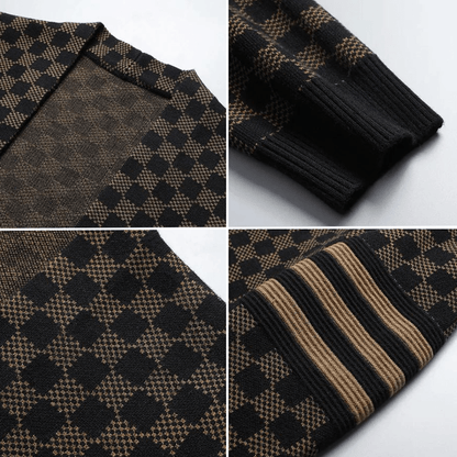 Samero Knit Wool  Cardigan