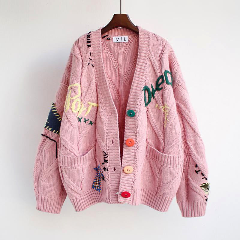 Retro Revival Strickjacke von Valentina Rossi