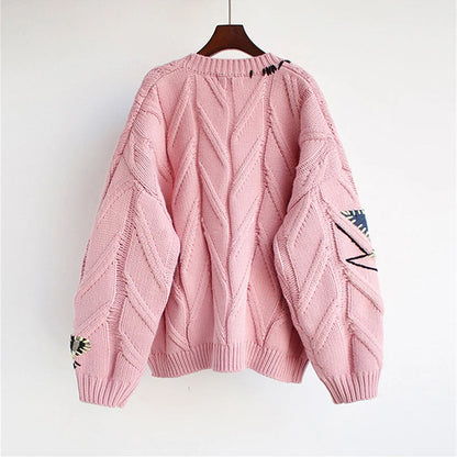Retro Revival Strickjacke von Valentina Rossi