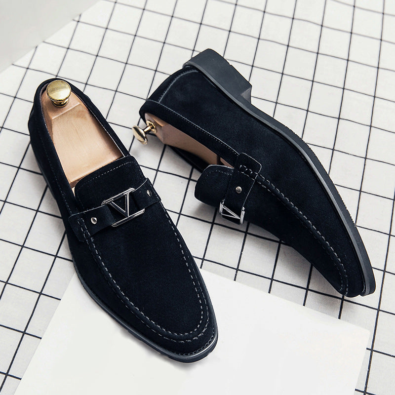 Verona chique loafers van suède