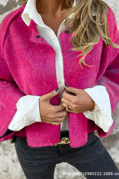 Elise - Kurzer Cardigan mit schickem, ausgestelltem Ärmel