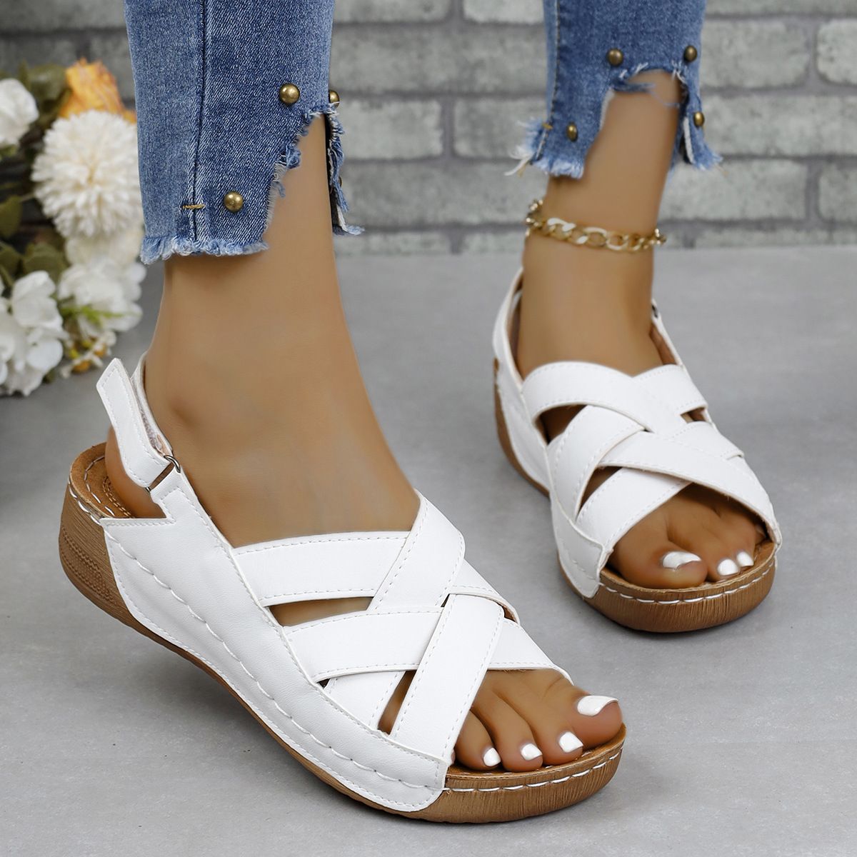 Rova™ Orthopädische Sandalen - Ergonomischer Komfort & Stoßdämpfung