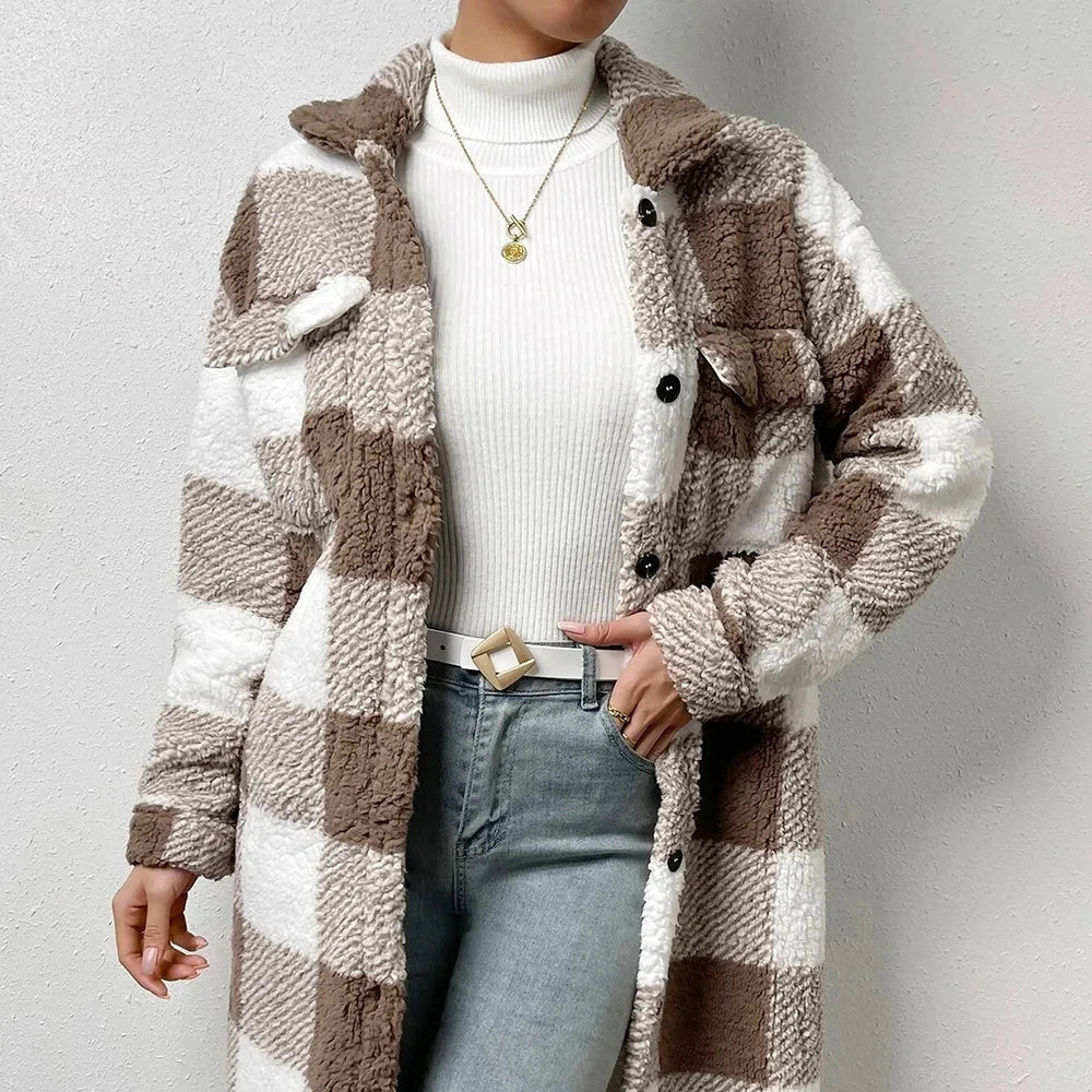 Marla Karierte Jacke