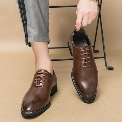 ELIAS™ | KLASSIEKE VETERSCHOENEN VAN LEER VOOR HEREN