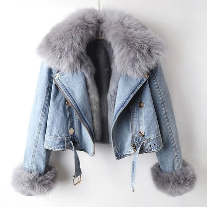 Ava Jeansjacke