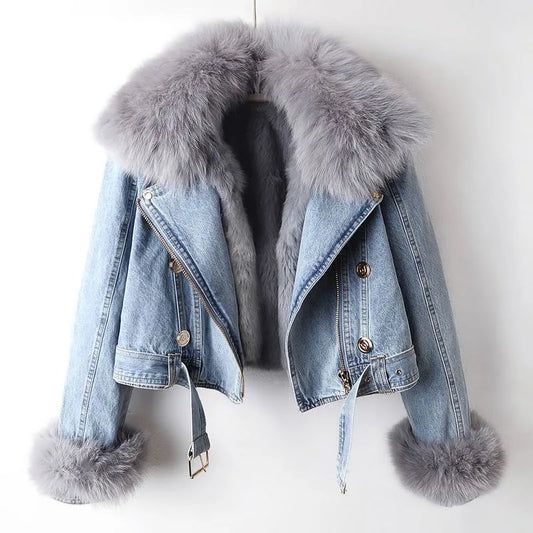 Ava Jeansjacke