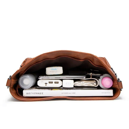 Nora - Tägliche Lederhandtasche