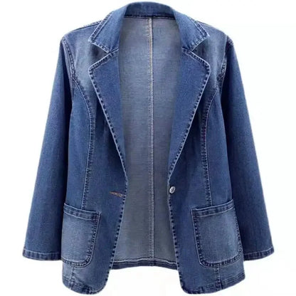 Nadia – Stilvoller Casual-Denim-Blazer