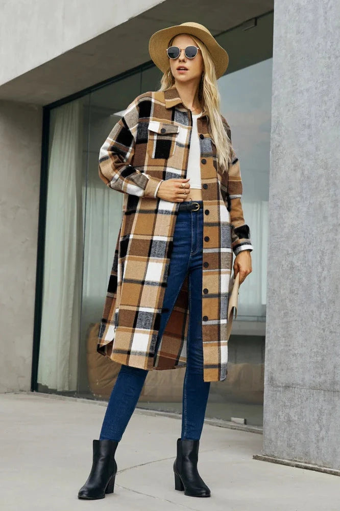 Clarise - Retro Mid-Coat