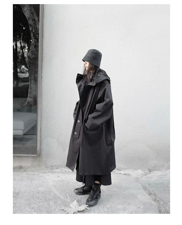 Jordi Übergroßer Trenchcoat