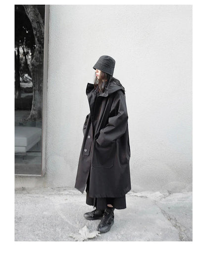 Jordi Übergroßer Trenchcoat
