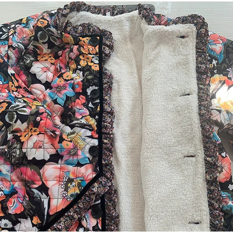 Luna | Vintage Bloom Jacke