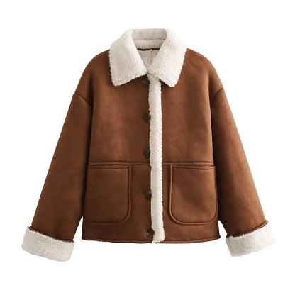 Edith - Shearling fleecejack