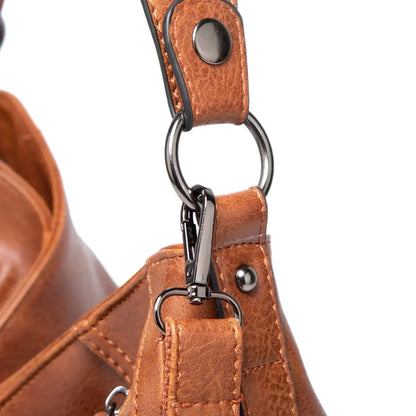 Sophia | Lässige Lederhandtasche