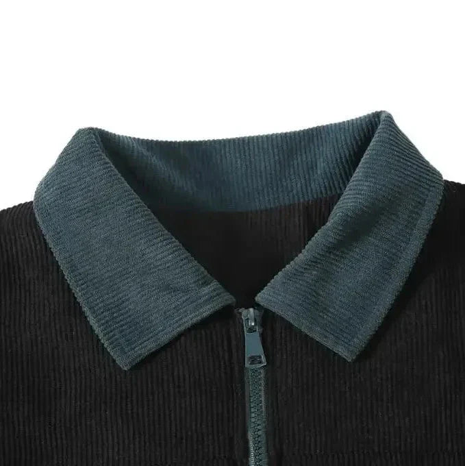 MONTANA CORD-DETAIL COLORBLOCK-JACKE