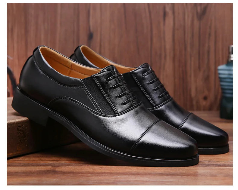 ENZO™ | ELEGANTE LEDEREN ZAKENSCHOENEN VOOR HEREN
