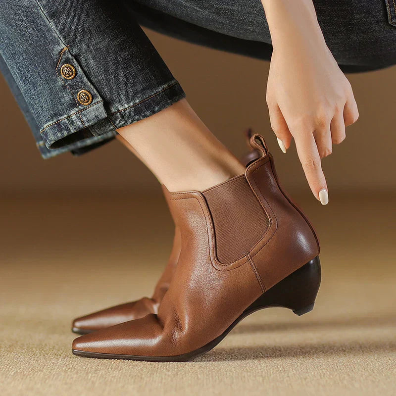 Echte Lederstiefel Laira