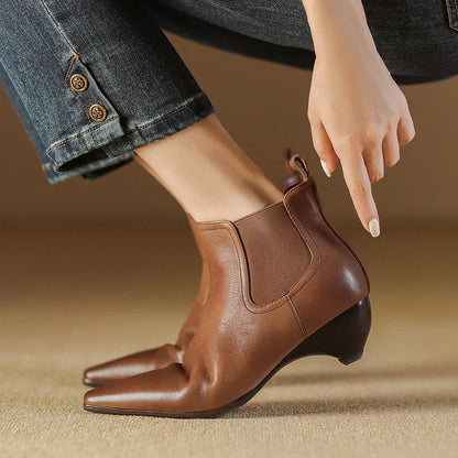 Echte Lederstiefel Laira