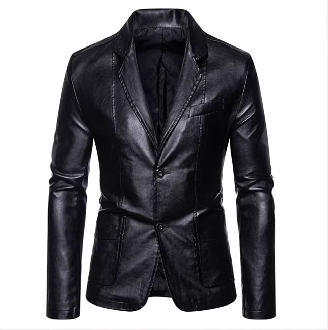 Rasmus™ Urban – Slim-Fit Blazer aus Kunstleder (mehrere Farben)