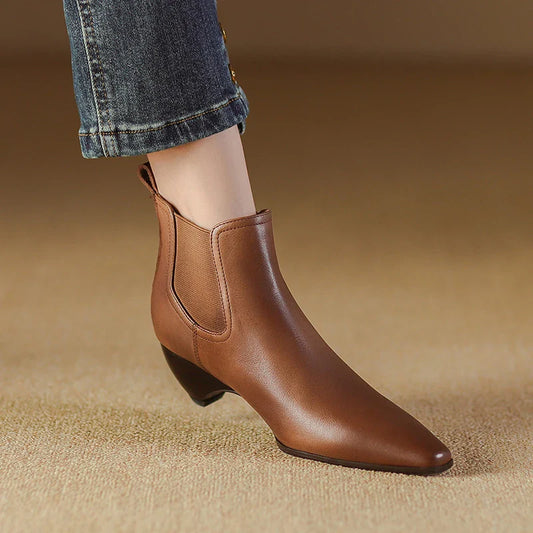 Laira Stiefel aus echtem Leder