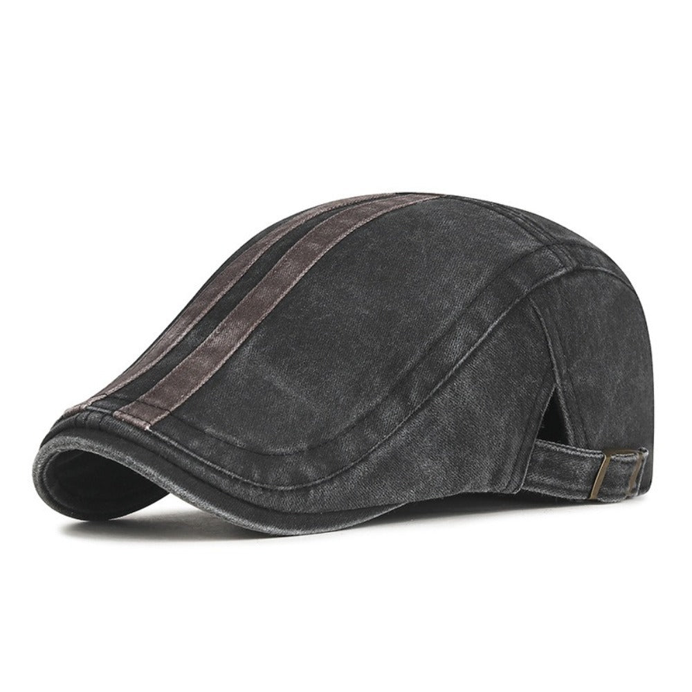 Denim Streifenmütze