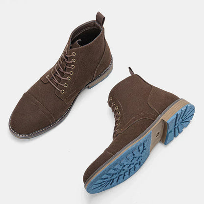Keith | Vintage Derby-Stiefel mit Kappe