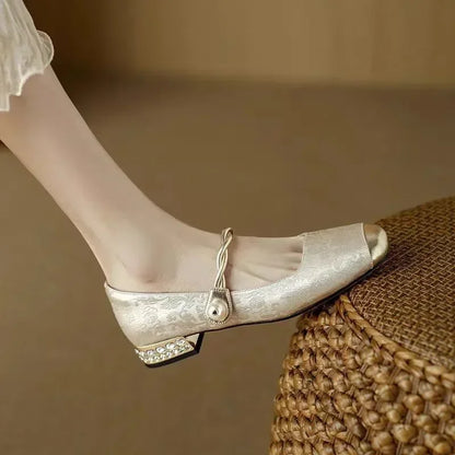 Solenza™| Mestelle Lederen Mary Janes