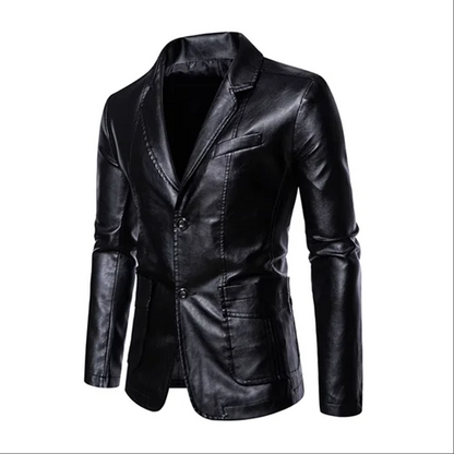 Rasmus™ Urban – Slim-Fit Blazer aus Kunstleder (mehrere Farben)
