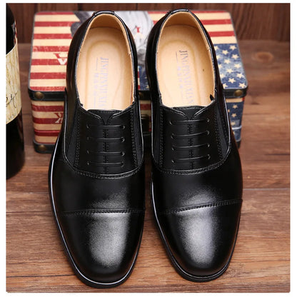 ENZO™ | ELEGANTE LEDEREN ZAKENSCHOENEN VOOR HEREN