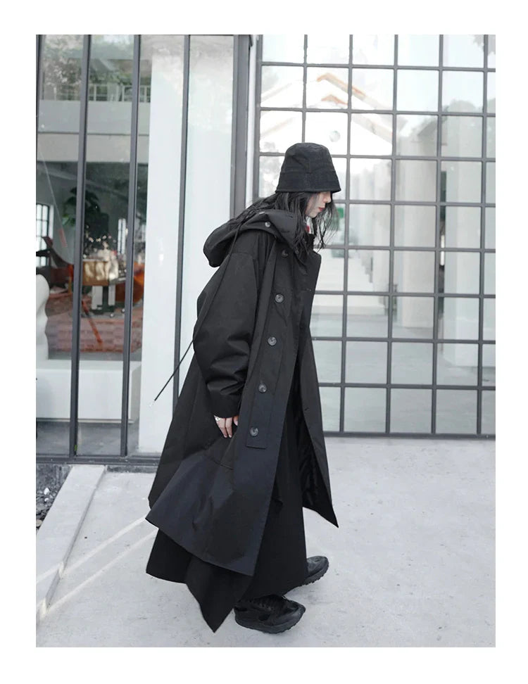 Jordi Übergroßer Trenchcoat
