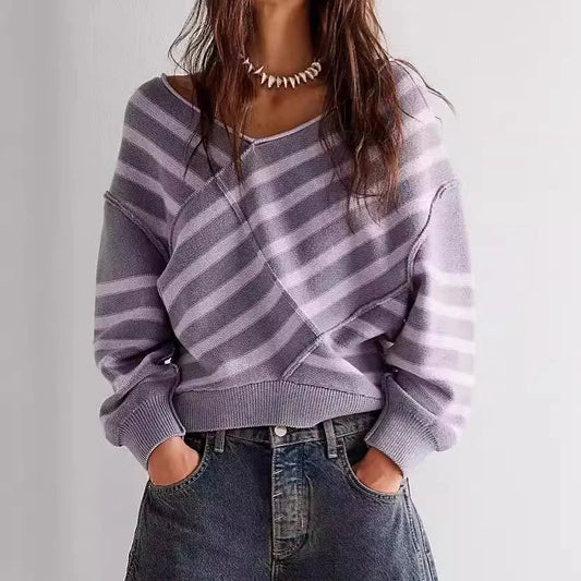 Belle Clair Off-Shoulder Trui