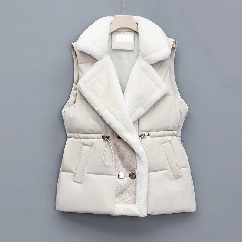 Parijs Lamszwol Vest
