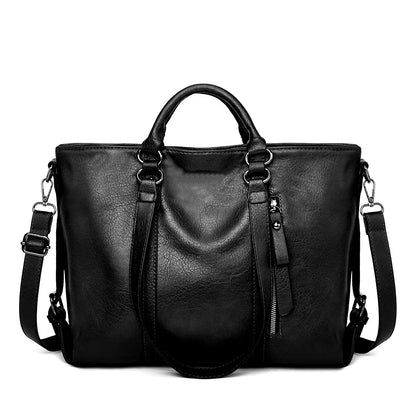 Signe™ | Leder-Schultertasche mit Großer Kapazität