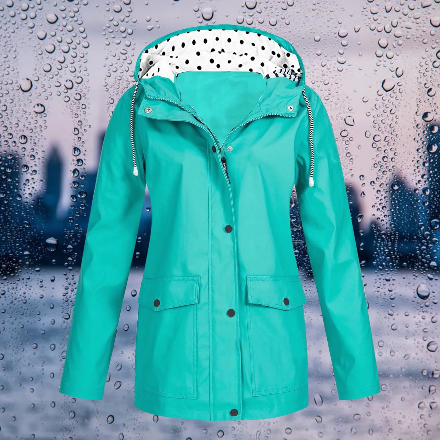 Chloe - Waterdichte Jas met Capuchon