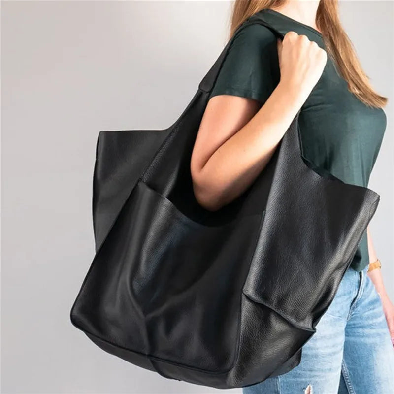 Laura | Vintage Lederhandtasche