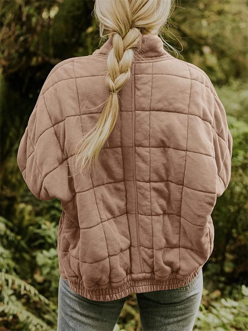 Rasmine | Stilvolle gesteppte Jacke mit Reißverschluss