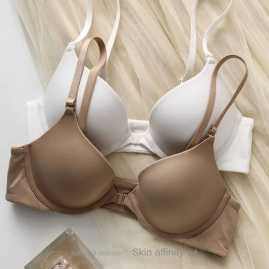 CLARA – Nahtloser Push-Up BH mit Frontverschluss