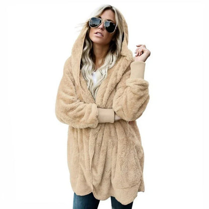 Cathy | Cardigan van dubbellaags fleece voor herfst en winter