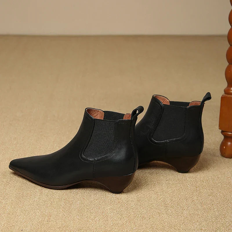 Echte Lederstiefel Laira