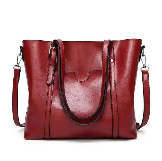 Clara - Elegante Leder Schultertasche