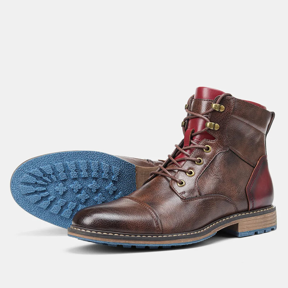 VIGGO™ | MODERNE ROBUUSTE LEREN LAARZEN VOOR HEREN