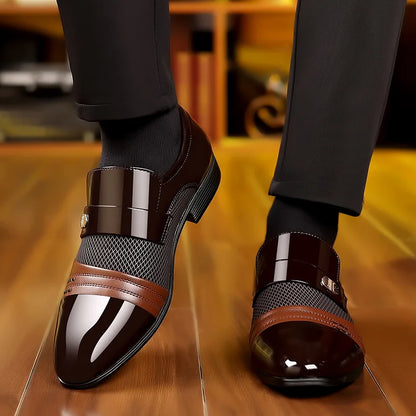 MILO™ | URBANE LÆDERSNEAKERS MED TYK SÅL TIL MÆND