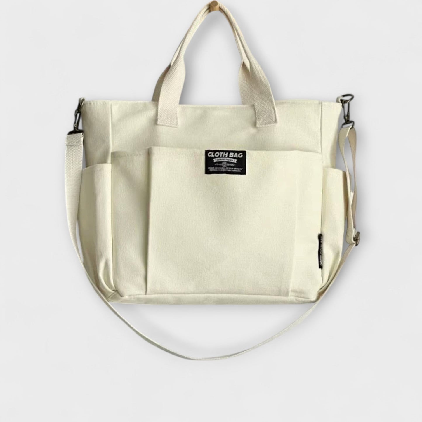 Olivia - Minimalistische Canvas Shopper Tas