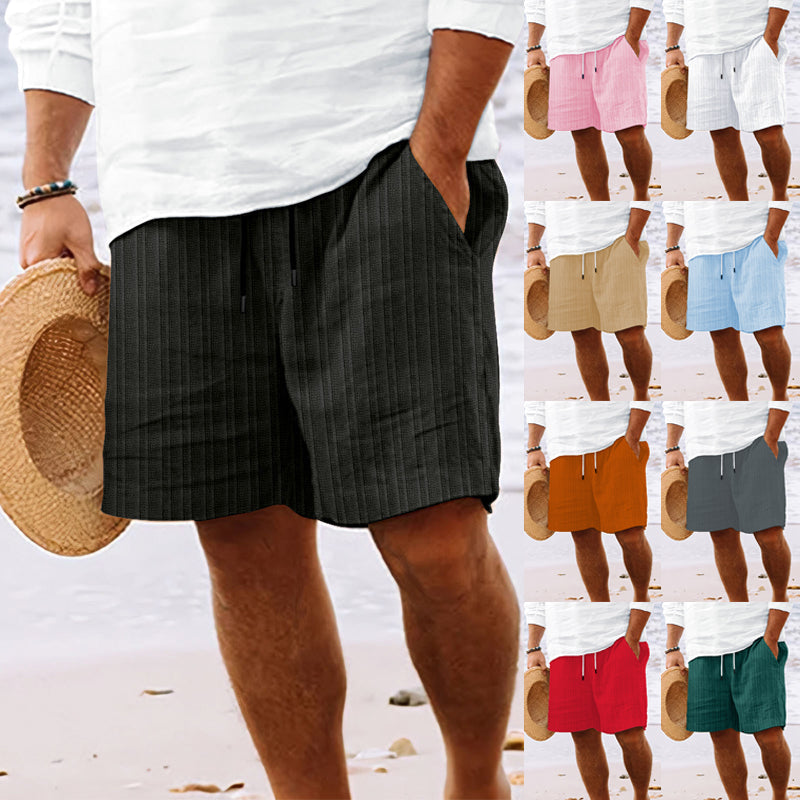 Arnaldo – Casual losse shorts met elastische tailleband