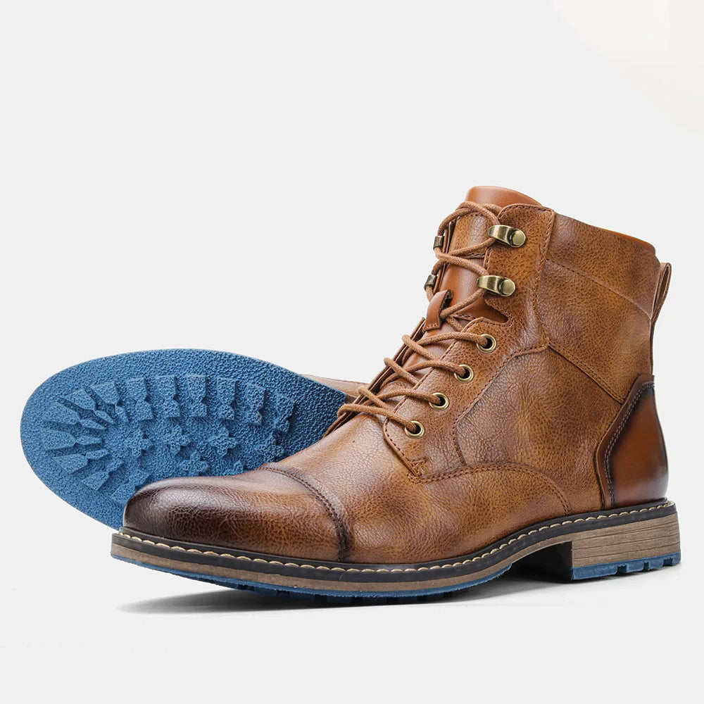 VIGGO™ | MODERNE ROBUUSTE LEREN LAARZEN VOOR HEREN