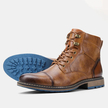 VIGGO™ | MODERNE ROBUUSTE LEREN LAARZEN VOOR HEREN